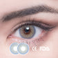 1Pcs FDA Certificate Eyes Beautiful Pupil Colorful Girl Cosplay Contact Lenses Gray eprolo