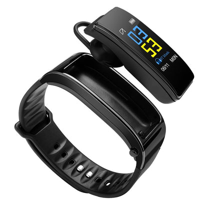 Y3 PLUS Bluetooth Headset Smart Bracelet 2 in 1 watch with earbuds Wristband health monitoring Sports Earphone and Mic eprolo