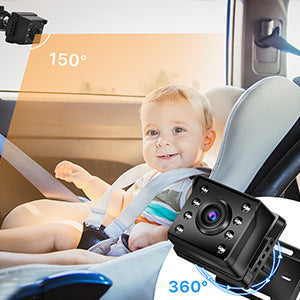 4.3 inch private model HD 1080P car baby monitor car baby mirror eprolo