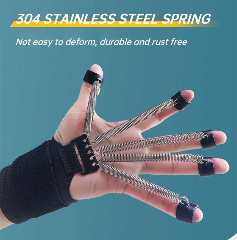 Stainless steel spring finger trainer exercise wrist tension equipment finger rehabilitation enhancer flexion and extension fing eprolo