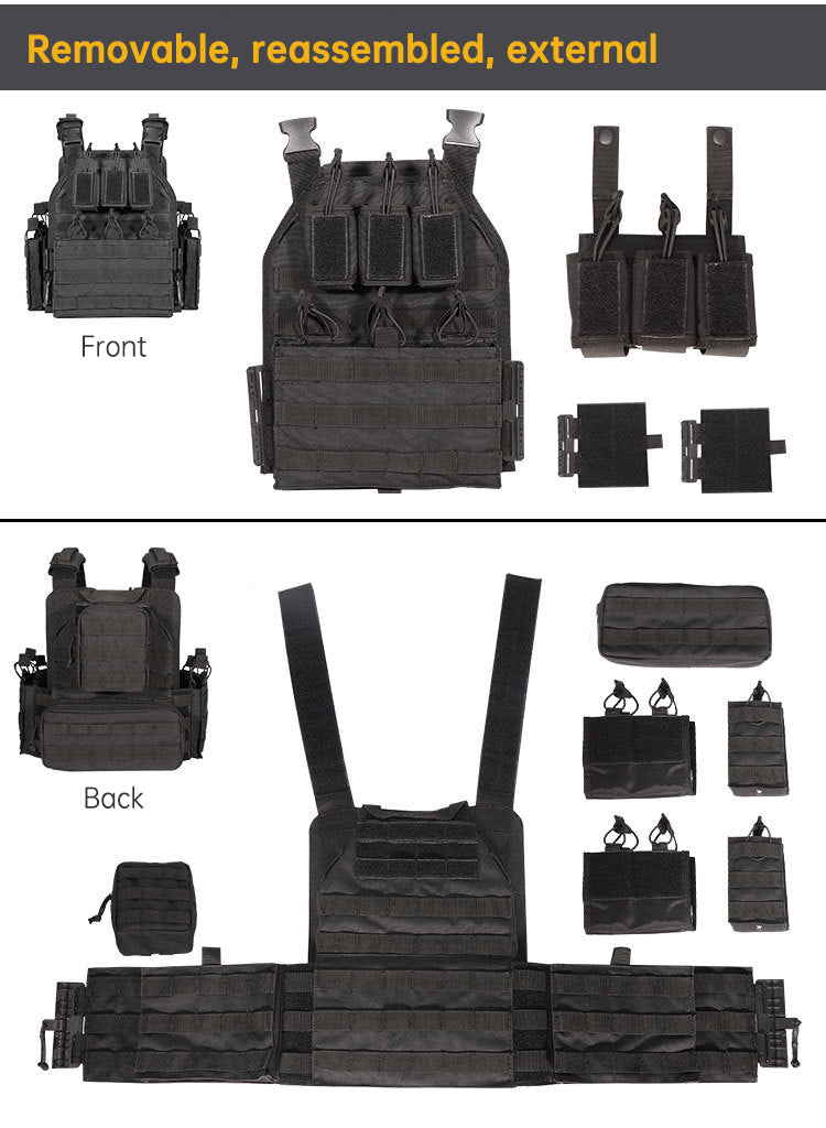 Outdoor Quick Dismantling Tactical Vest Outdoor Equipment 6094 Tactical Vest CS Training Equipment eprolo