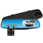 Full HD 1080P Car Dvr Camera Auto 4.3 Inch Rearview Mirror Digital Video Recorder Dual Lens Registratory Camcorder eprolo