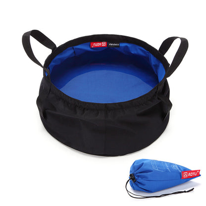 Fishing Basin Portable Travel Laundry Washbasin Foot Bag Bucket Outdoor Travel Basin eprolo