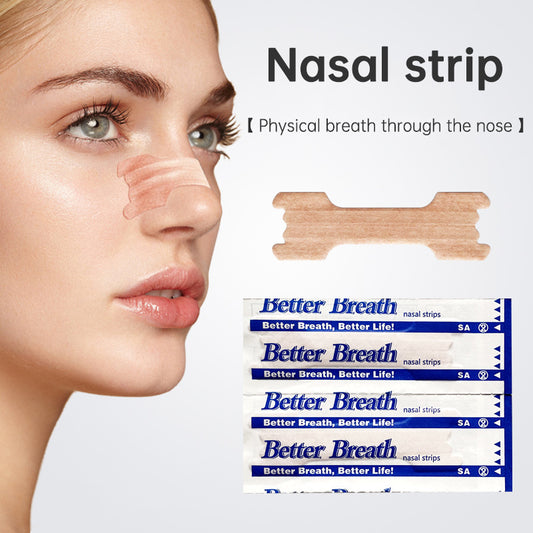 10/50PCS Breath Nasal Strips Right Aid Stop Snoring Nose Patch Good Sleeping Patch Product Easier Breath Sleep Aid Decive eprolo