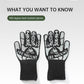 Outdoor 800 degree heat resistant gloves, thermal insulation and anti scald gloves, silicone BBQ barbecue oven thickened gloves eprolo