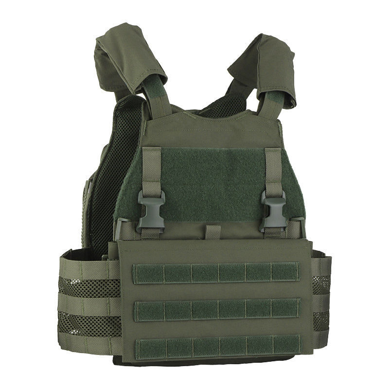 Beetle multi-function tactical vest with back pack external expansion buckle eprolo