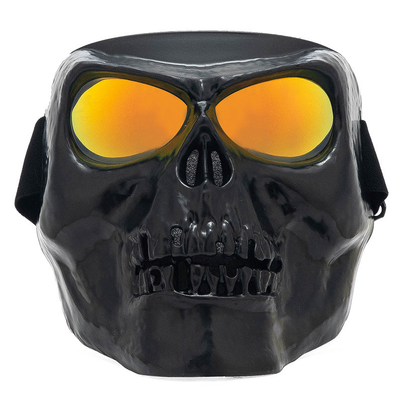 Retro Harley Skull Goggles Mask Motorcycle CS Tactical Protective Gear Outdoor Sports Riding Windproof Sand Goggles eprolo