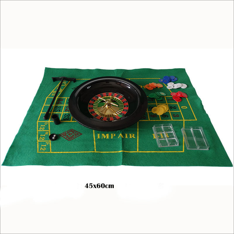 Roulette Set Game 10 Inch with Tablecloth Chip Beads eprolo