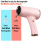 2600mAh Cordless Anion Blow Dryer Portable Hair Dryer 40/500W USB Rechargeable Powerful 2 Gears for Household Travel Salon eprolo