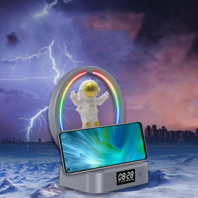 Magnetic Levitation Bluetooth Speaker Astronaut Home RGB Mini Radio TWS Sound Box Outdoor Wireless Subwoofer TF AUX USB eprolo