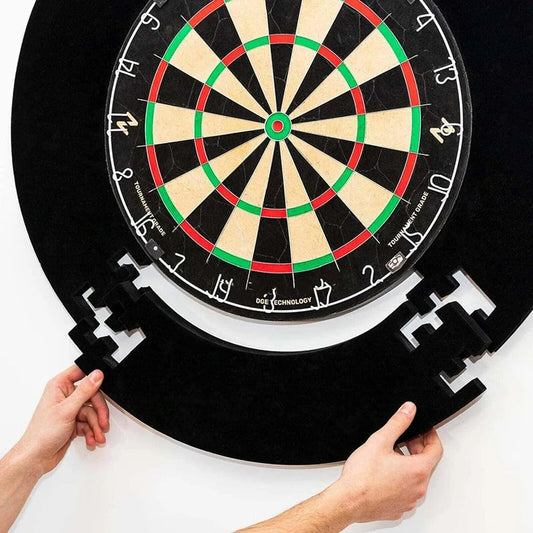 Black Dartboard Surround For Dartboard Universal Wall Protection Splicing Dartboard Surround Ring Dart Accessories eprolo