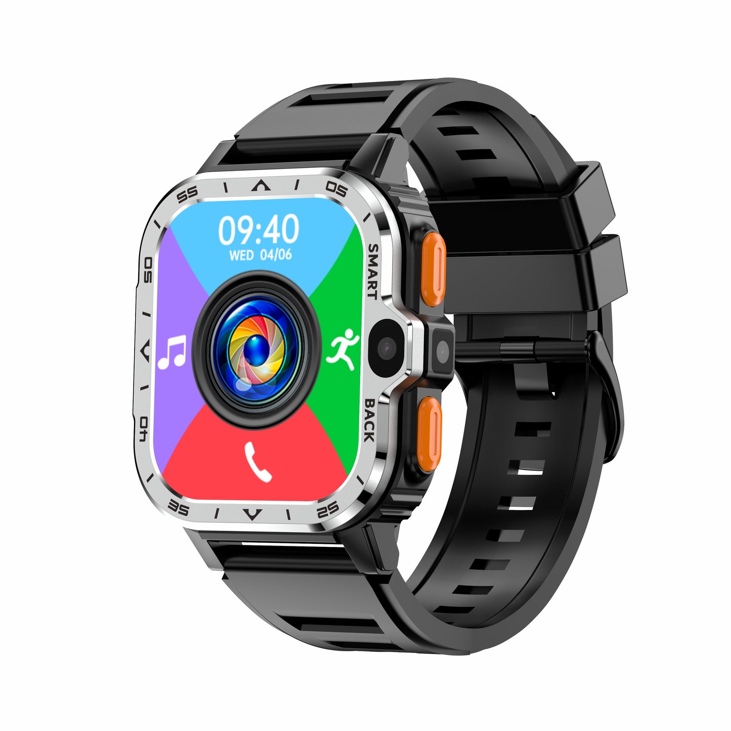 AP8 smart watch 4G plug-in card 2+16G dual HD camera WIFI Internet health monitoring eprolo