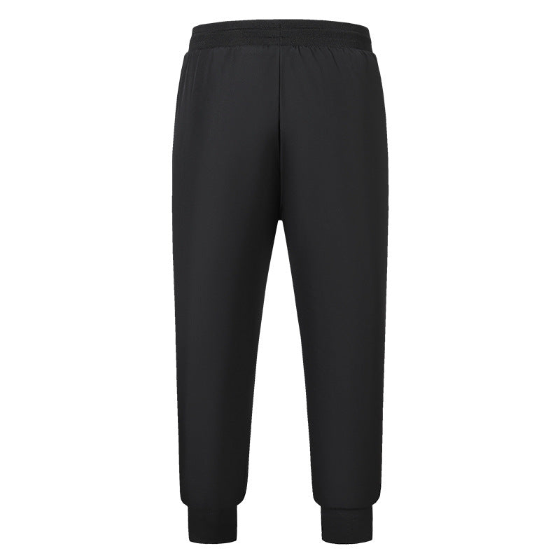 New winter smart heating sweatpants with fashionable ankle binding and dual interface temperature controlled warm cotton pants eprolo