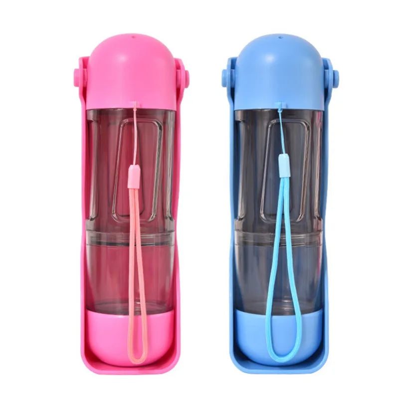 4 in 1 Portable Water Bottle for Dogs Dog Drinking Bowl for Small Large Dogs Feeding Water Dispenser Cat Dogs Outdoor Bottles eprolo