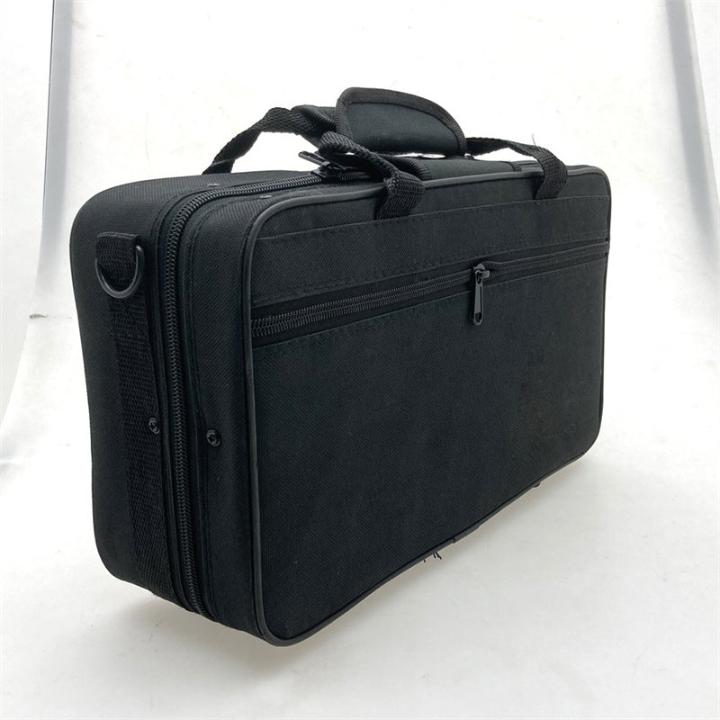 Portable Clarinet Case Bag Crossbody Black Pipe Cloth Box eprolo