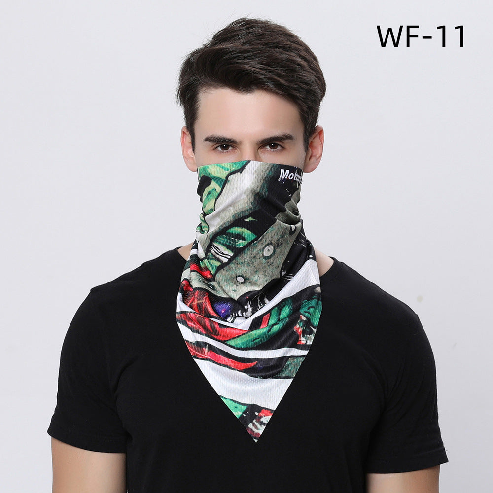 Cycling Headscarf Seamless Magic Triangle Scarf Men's And Women's Mountain Bike Equipment Variety Scarf Cycling Headgear eprolo