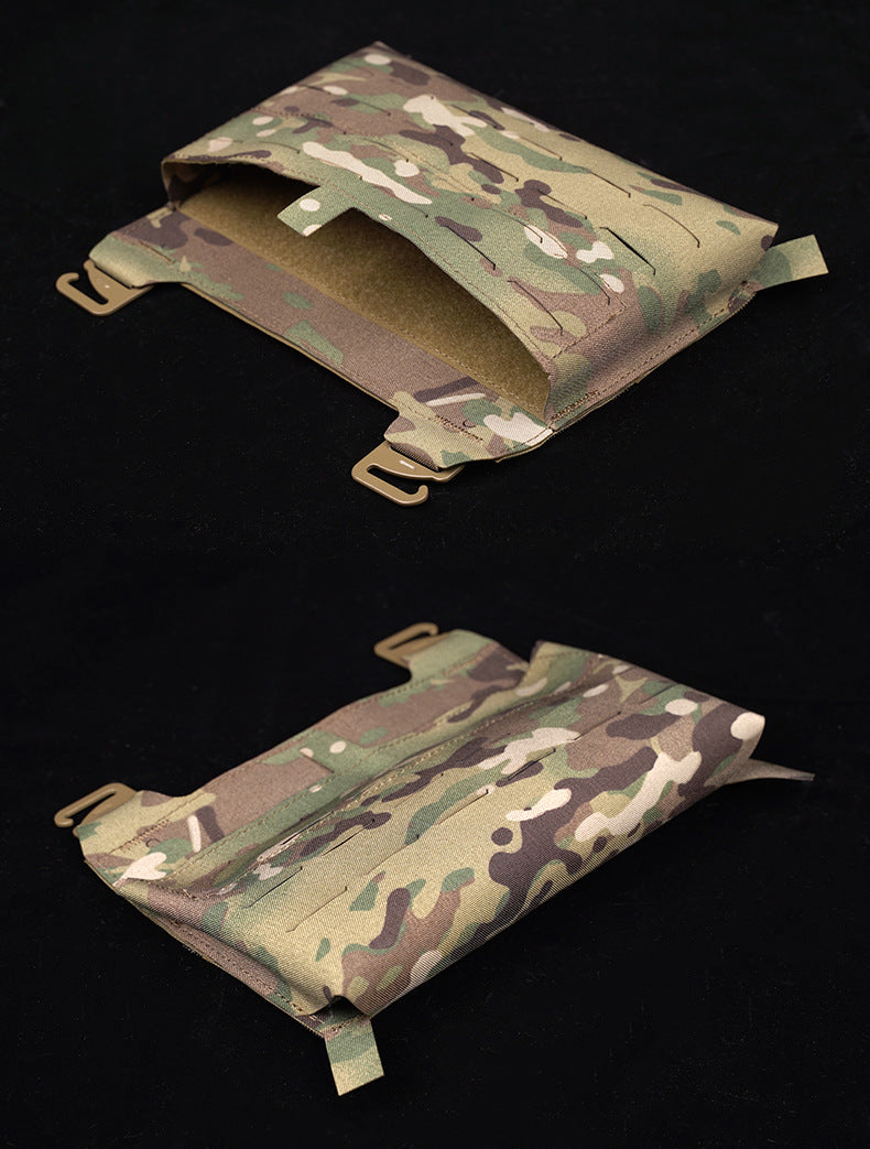 WoSporT can accommodate three 5.56 (or two 7.62) inner pockets with built-in function cover camouflage front panel eprolo