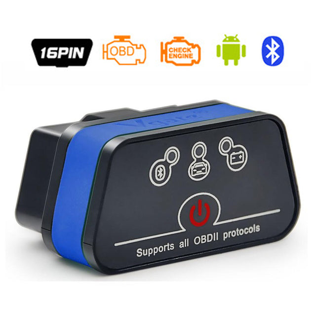 Vgate icar2 Bluetooth/Wifi OBD2 Diagnostic-tool ELM327 Bluetooth/wifi OBD 2 Scanner Mini ELM327 for android/PC/IOS Code Reader eprolo