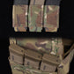 WoSporT can accommodate three 5.56 (or two 7.62) inner pockets with built-in function cover camouflage front panel eprolo