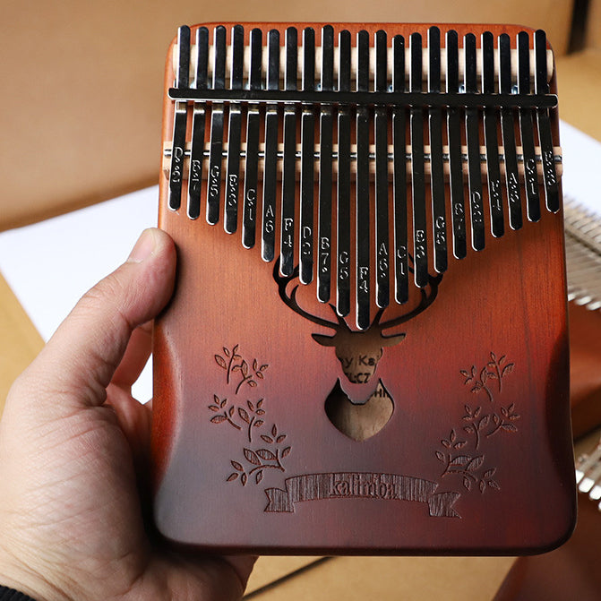 Thumb Piano Kalimba 21-Note Five-Finger Piano Girls Beginner Musical Instruments Kalimba Finger m Piano Authentic eprolo