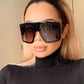 Large Frame Sunglasses Mask New Trend Retro Personality Street Shooting Sunglasses eprolo