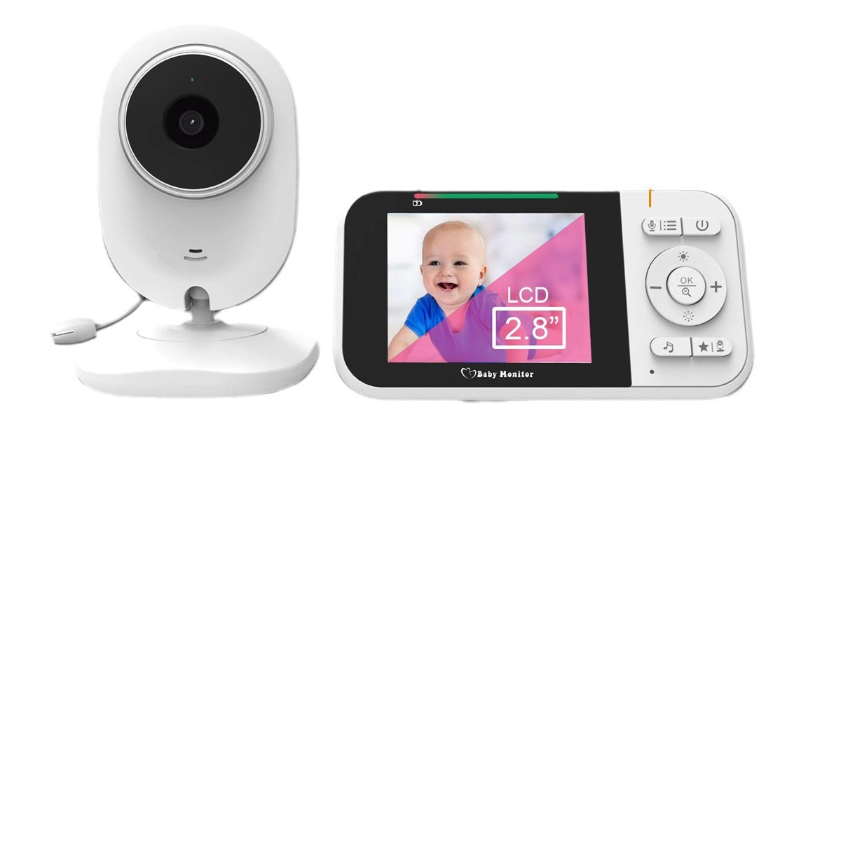 2.8-inch baby monitor monitor, baby monitor monitoring device eprolo