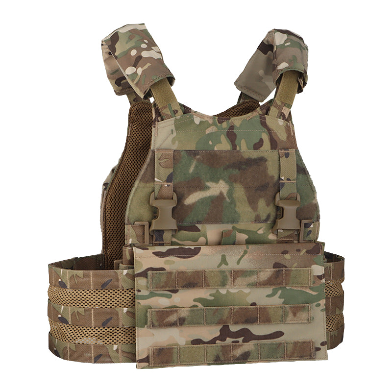 Beetle multi-function tactical vest with back pack external expansion buckle eprolo