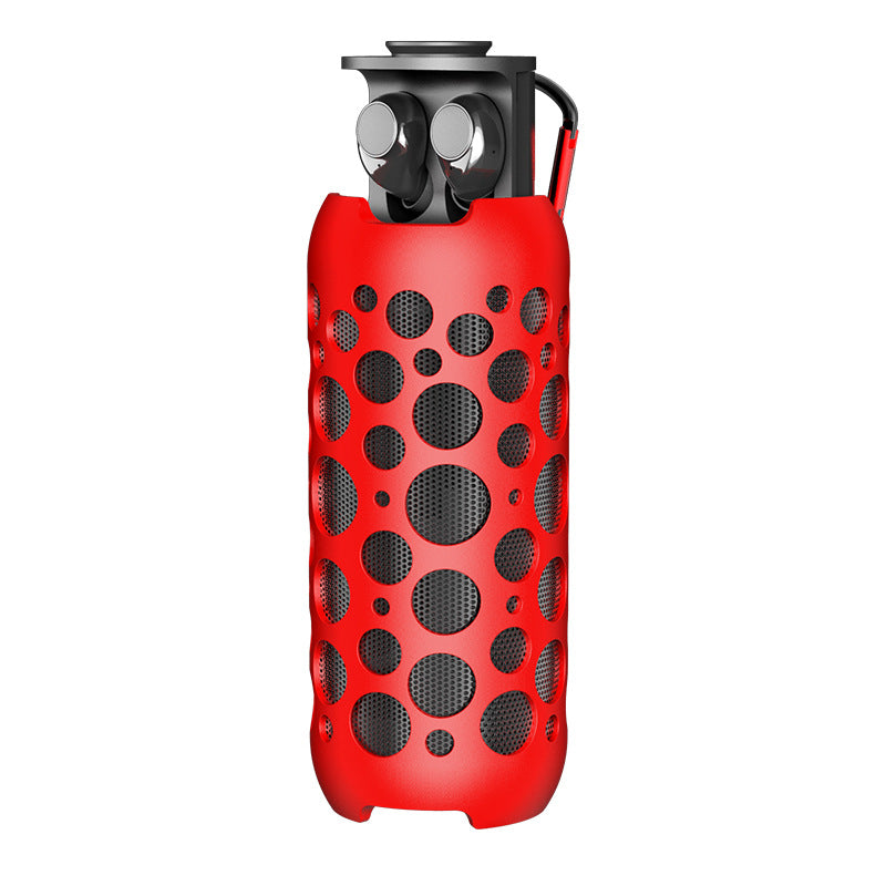 Speaker 2 In 1 Speaker With Headset Bluetooth Speaker With Headset Mini Portable Outdoor Speaker With Headset Sport Headset eprolo