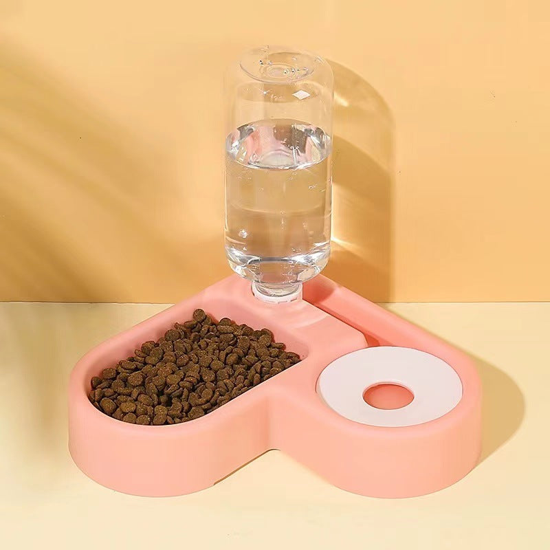 Pet bowls save space reduce flipping wet mouth cat bowls pet automatic water dispensers pet food bowls dog bowls eprolo