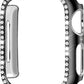 Suitable for iwatch8 Apple Watch Case Protection Case PC Single Row Diamond Hollow Case 41MM45MM eprolo