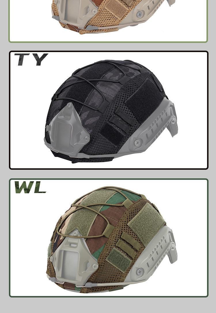 Tactical Multicam Helmet Cover for for Ops-Core FAST PJ Helmet Paintball Wargame Gear CS FAST Helmet Cover eprolo