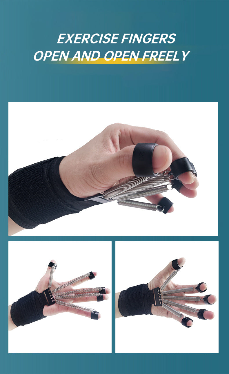 Stainless steel spring finger trainer exercise wrist tension equipment finger rehabilitation enhancer flexion and extension fing eprolo