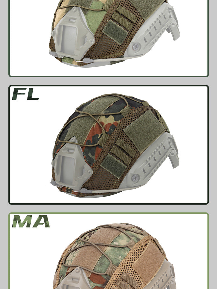 Tactical Multicam Helmet Cover for for Ops-Core FAST PJ Helmet Paintball Wargame Gear CS FAST Helmet Cover eprolo