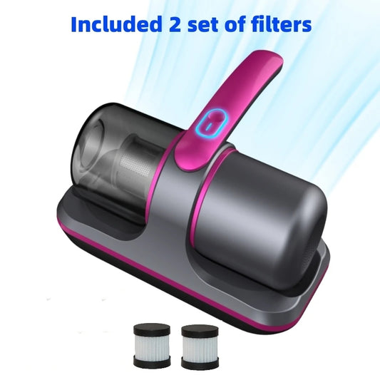 Ultraviolet Mite Removal Instrument Vacuum Cleaner Cordless Handheld Vacuum For Mattress Sofa Bed Home Detachable Filter eprolo