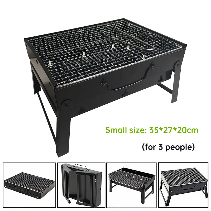 Barbecue Large Outdoor Barbecue Portable Charcoal Grill BBQ Barbecue Folding Barbecue Grill eprolo