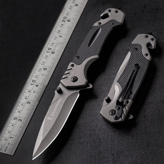 Folding Knife Stainless Steel High Hardness Outdoor Knife Pocket Knife Fishing Knife Defense Military Knife Camping Folding Knife eprolo