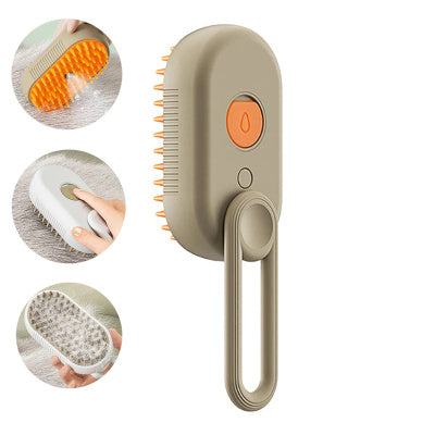 Cat Steam Brush Steamy Dog Brush 3 In 1 Electric Spray Cat Hair Brushes For Massage Pet Grooming Comb Hair Removal Combs Pet Pro eprolo