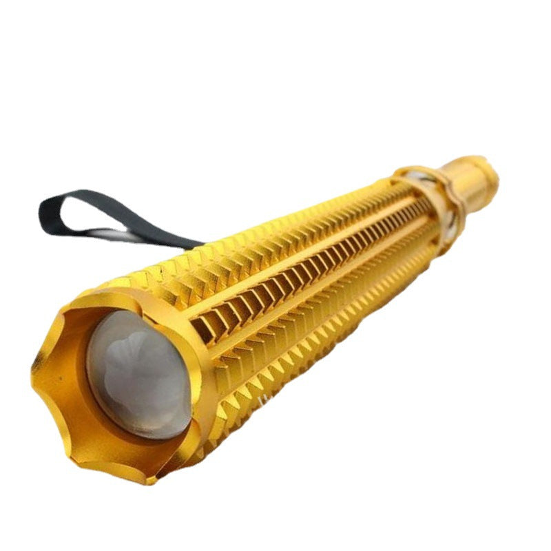 Q5 Strong Flashlight Wolfsbane Telescopic Zoom Wide-Angle Rechargeable Waterproof Long Shot eprolo