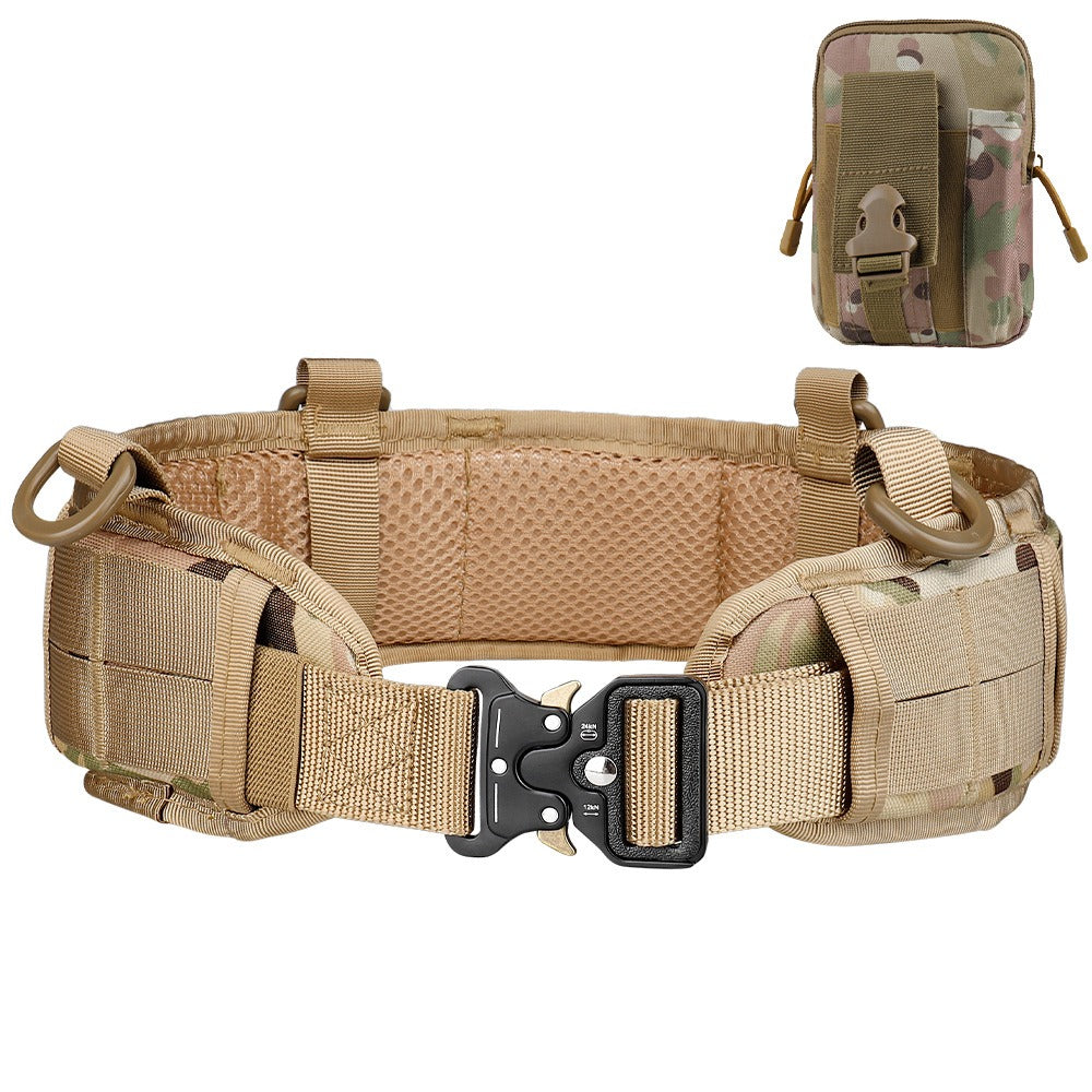 Multi Functional Quick Disassembly Tactical Belt Waist Cover Outdoor Training Cobra Belt Nylon Waist Belt Suit eprolo