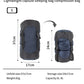 Camping and camping sleeping bag storage bag Lightweight capsule compression bag Travel clothing and miscellaneous storage bag 40D eprolo