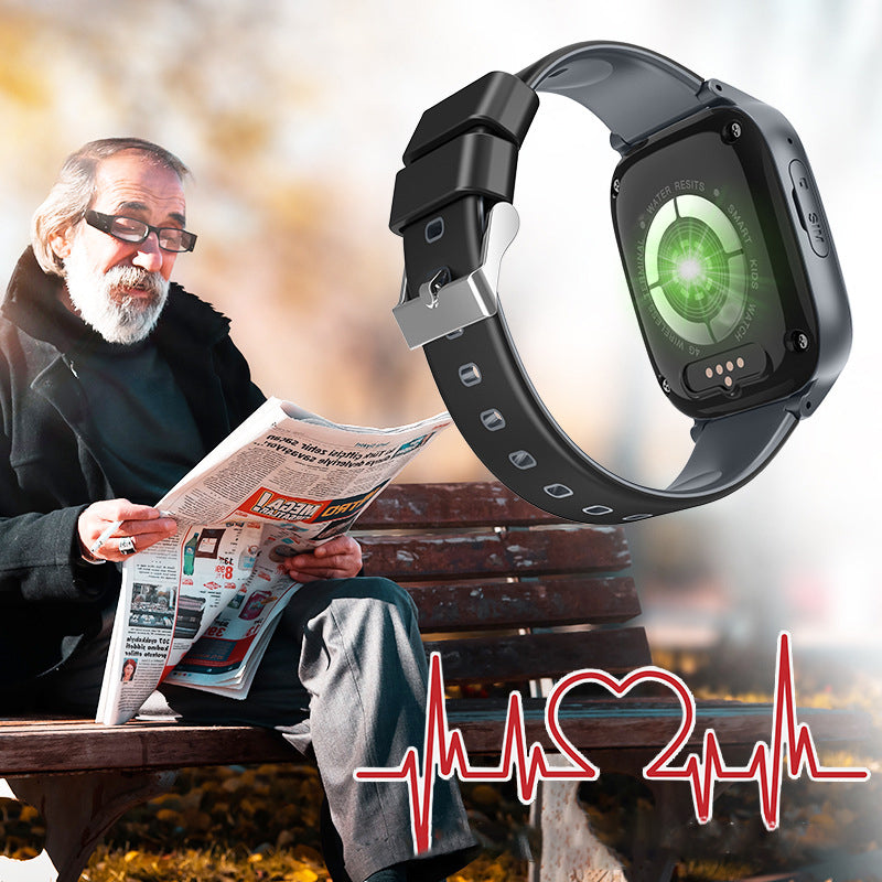 D32 Elderly Positioning Phone Watch 4G Anti-Lost Waterproof Smart Phone Watch With GPS Positioning eprolo