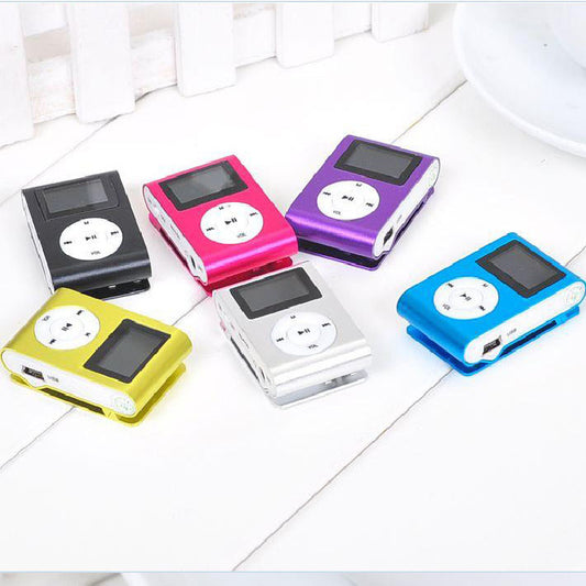 Screen Card Mp3 Card Clip Mp3 Metal Aluminum Housing Sports Mp3 eprolo