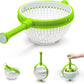 Salad Spinner Salad Rotator Kitchen Vegetable Rotator Vegetable Washing Dehydration Drain Basket eprolo