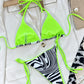 New Bikini Ladies European and American Sexy Triangle Bag Swimsuit Split Swimsuit eprolo