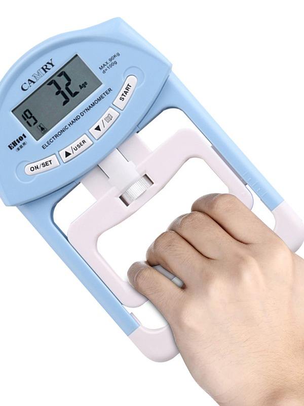 Wholesale high quality electronic display grip device with AA battery adjustable hand dynamometer eprolo