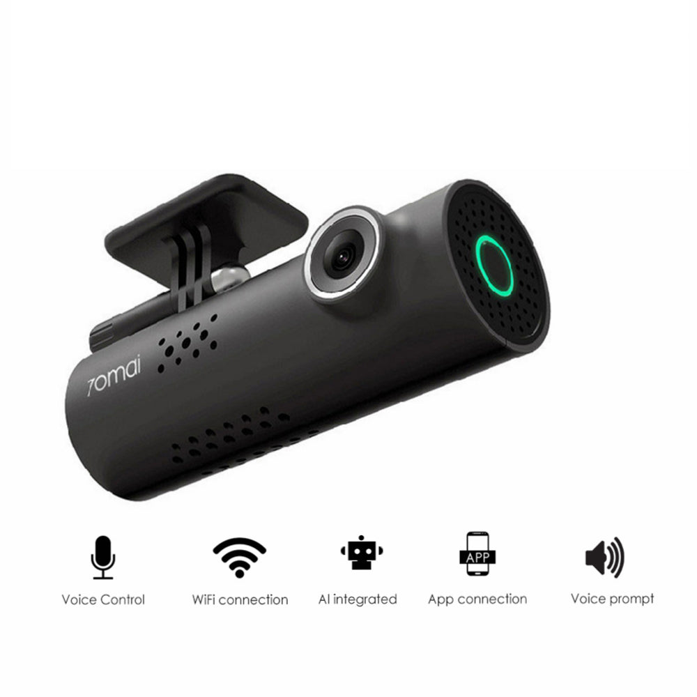 Xiaomi 70 Minutes Smart WiFi DVR 130 Degree Wireless Car Dash Cam 1080P Full HD Night Version G-Sensor Driving Recorder eprolo