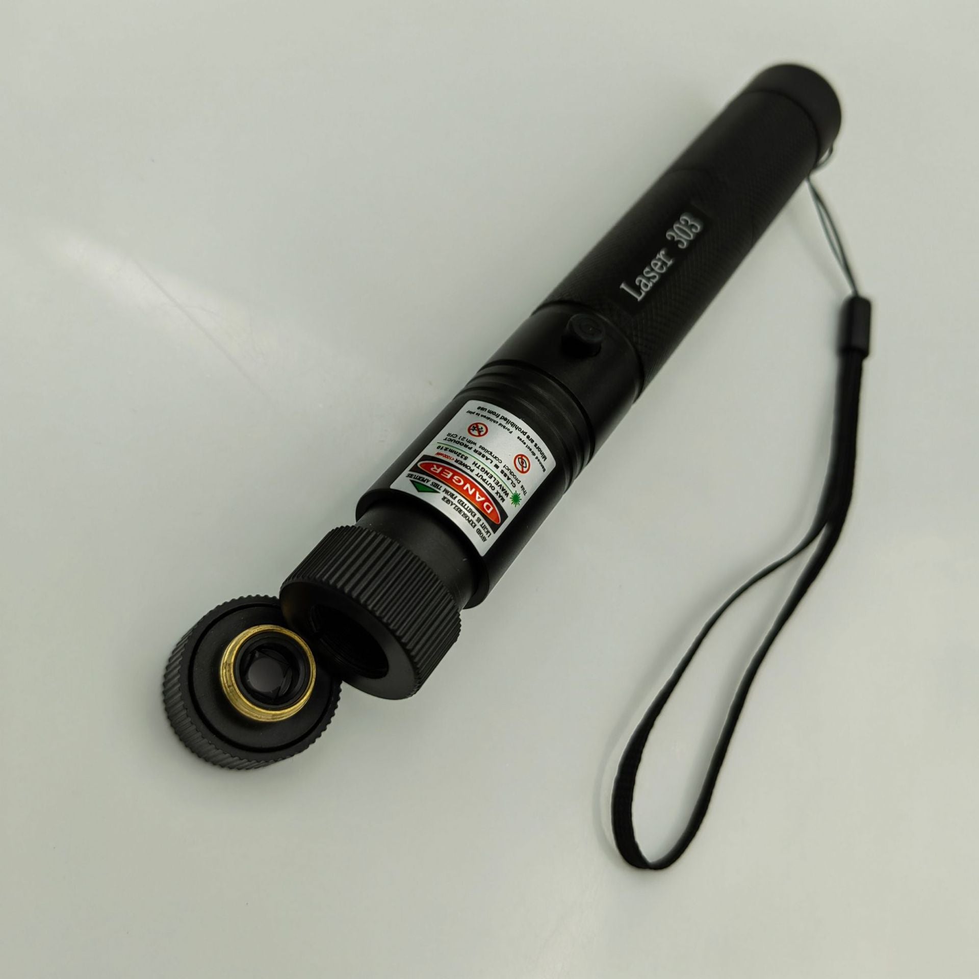 Laser303 red green laser flashlight full sky star laser pen laser light laser pointer indication eprolo