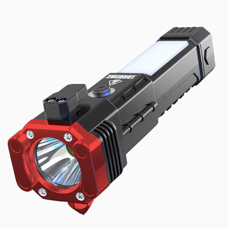 Multifunctional Safety Hammer Outdoor Auto Repair Work Light Charging Treasure Emergency Broken Window Escape Car Glare Flashlight eprolo