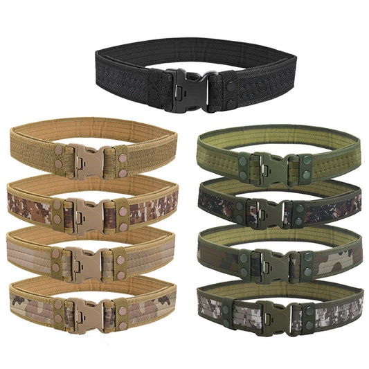 5.0 Oxford Cloth Tactical Belt Velcro Wrapped Outdoor Canvas Belt eprolo