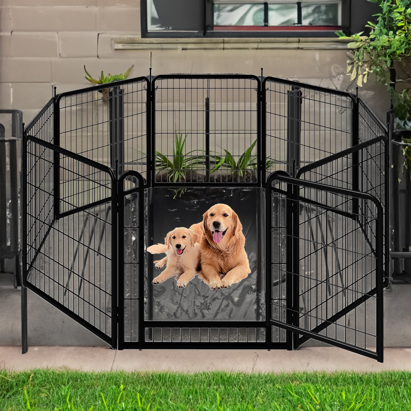 Pet Playpen Pet Dog Fence Playground Camping eprolo